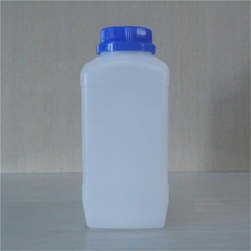 5 x500ml White plastic Bottle Reagent Bottle Sample Vials Plastic Lid Blue Screw Cap Screw On Cover
