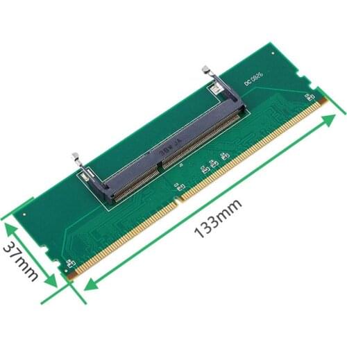 PC Component DDR3 Laptop to Desktop RAM Adapter SODIMM to Memory DIMM RAM 200 to 240 pins Adapter Expansion Card Transfer Cards