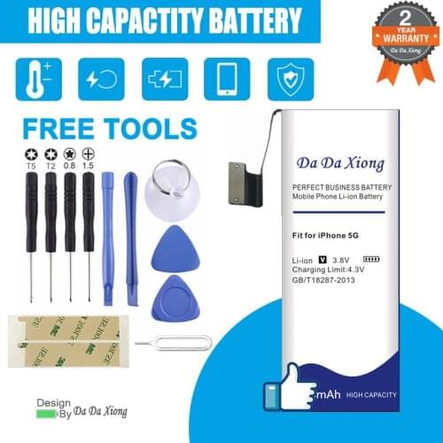Da Da Xiong 3150mAh Battery For iPhone 5 for iphone5 For iphone 5G battery