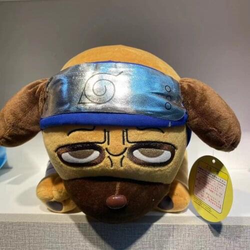 20cm-30cm Narutos Uzumaki Hatake Kakashi Pet Pakkun Dog Tummy Kurama Kyuubi Nine Tales Fox Soft Stuffed Plush Doll Toy