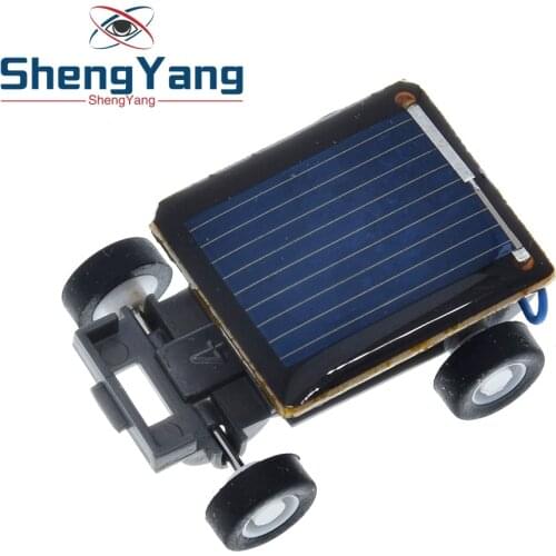 Solar Toys For Kids Smallest Solar Power Mini Toy Car Racer Educational Solar Powered Toy ABS Dropshipping 2019