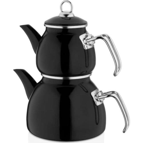 Quality black polka dot teapot kettle | | ابريق الشاي | tējkanna | Teekanne Wasserkocher | ティーポットケトル