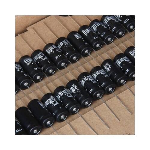 Capacitors 500v10uf 14x30mm Axial Aluminum Electrolytic Capacitor 10uf 500v