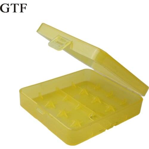 Gtf battery storage box, 4x18650, battery carrier, transparent container