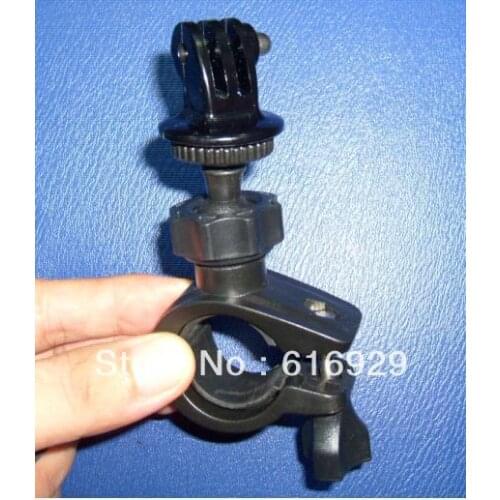 Motorcycle/Bike/ATV Handlebar Mount Holder For Camera+Black Gopro Mount Adapter Camera Support FOR GOPRO HERO 1 2 3