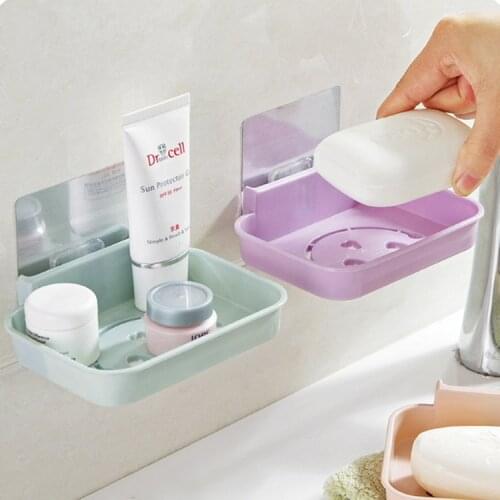 Soap Box Dish Case Container Soap Tray Holder Storage Soap Rack Plate Box Container for Bath Shower Plate Bathroom soap holder