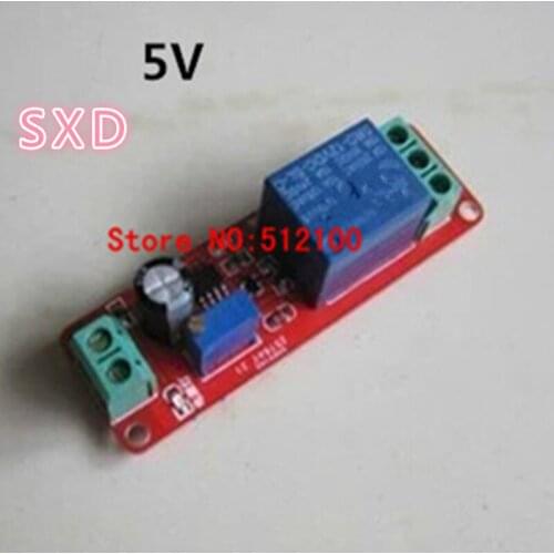 NE555 delay module Monostable switch Delay switch 5V Automotive electrical delay