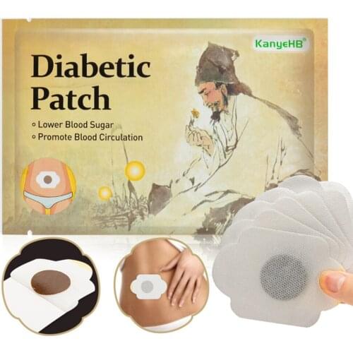 6pcs/bag New Arrival Diabetic Patch Stabilizes Blood Sugar Level Balance Blood Glucose Diabetes Patche Treatment Diabetes