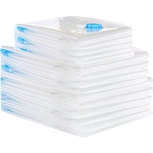 Durable 9-Piece Vacuum Compression Storage Bag for Easy Travel, Sealed Clothing, Space Saving, Home Gardening Supplies