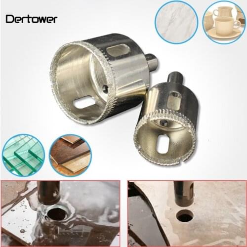 1pc 3-100mm Diamond Coated Core Ball Saw Drill Bit Set Tile Marble Glass Ceramic Hole Saw Drilling Bits Opener For Power Tools