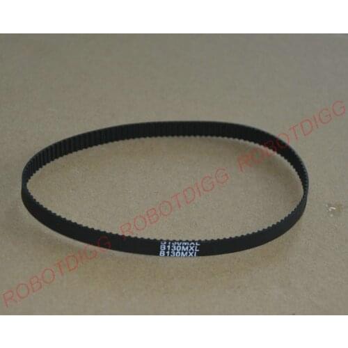 10pcs/lot, MXL Timing Belt, Closed-loop, B130MXL, B131MXL 3mm 6mm width