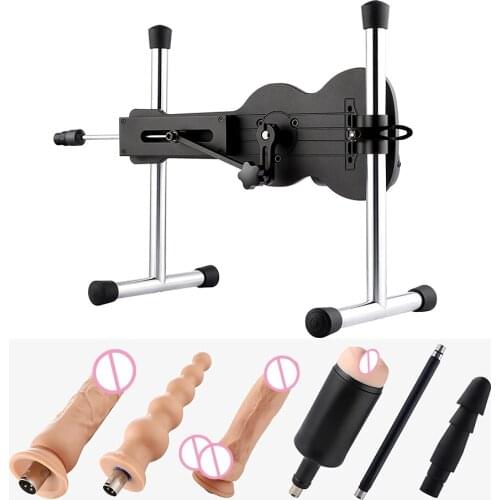 3XLR Connector Portable Sex Machine Remote Control Secret Packaging Thrusting Love Machine for Women and Man Masturbation