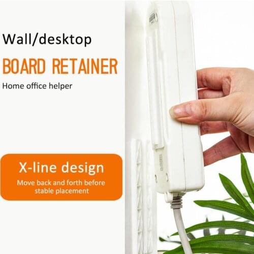 Seamless Punch Free Plug Sticker Holder Wall Fixer Power Strip Holders Storage Sockets Wall Holders Shelf Stand Holder Plug Hook