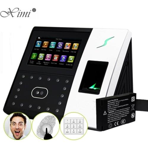 ZK IFACE702 Face Recognication And Fingerprint Time Attendance And Access Control System TCP/IP USB Biometric Time Recording