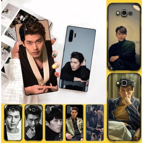 YJZFDYRM Kpop Star hyun bin Customer Phone Case For Samsung Note 7 8 9 10 Lite Plus Galaxy J7 J8 J6 Plus 2018 Prime