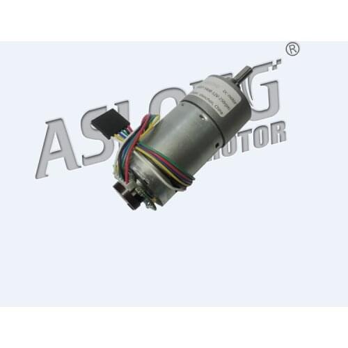 General motors JGB37-540B Dc gear motor Gear motor with encoder speed measurement 12v High torque Select