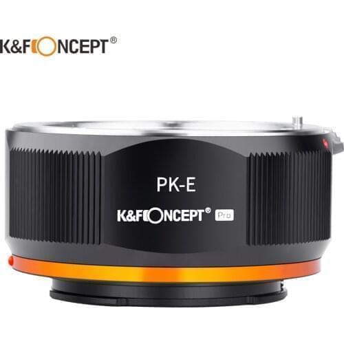 K&F CONCEPT PK-NEX Pentax K PK Lens to NEX E Mount Adapter for Pentax lens to Sony E mount Camera