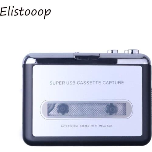 Cassette player USB Cassette to MP3 Converter Capture Audio Music Player Convert music on tape to Computer Laptop