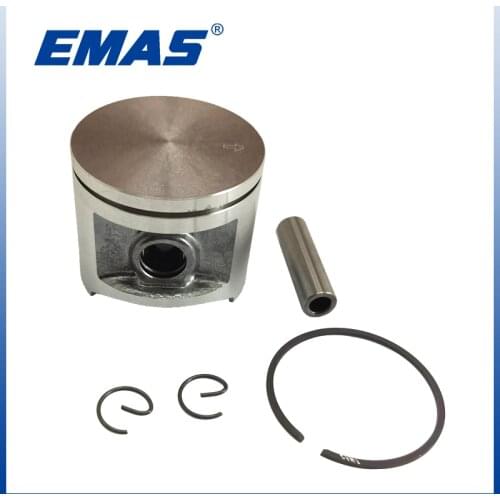 Piston Kit with Pin Rings Clips assy Set kit for H372 Chainsaw parts