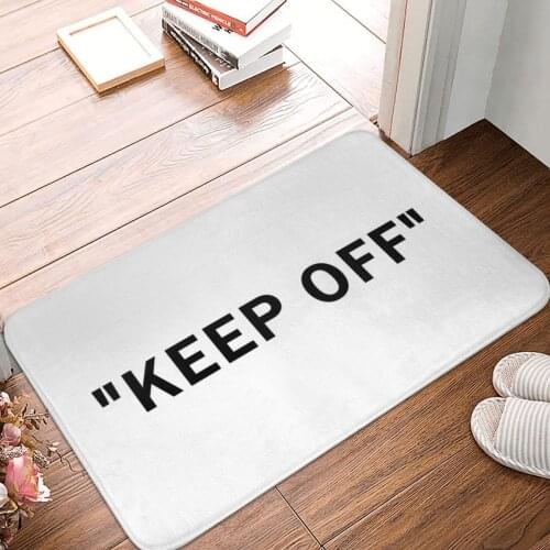 KEEP OFF 2005 Doormat Carpet Mat Rug Polyester Anti-slip Floor Decor Bath Bathroom Kitchen Bedroom 40*60