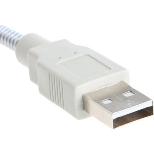 LX9B DIY Flexible Gooseneck Aprogrammable Fans USB LED MINI RGB Programmable Fan