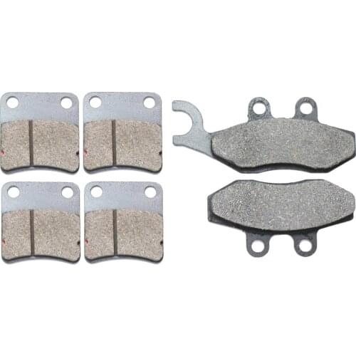 Brake Pad Set fit GILERA 500 Fuoco IE (Parking brake) 2007 2008 2009 2010 2011 2012 2013 2014 2015 07 08 09 10 11 12 13 14 15