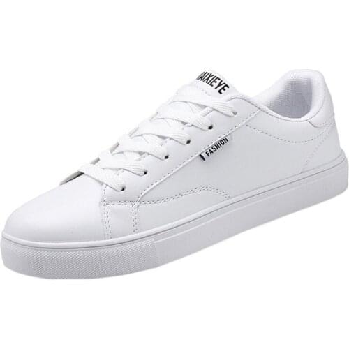 YSHUNIJ 2021New Little white shoes mens Spring Fashion breathable casual shoes mens new net red shoes mens Korean board shoes