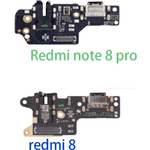 NEW Charging Port Connector Board Parts Flex Cable With Microphone Mic For XiaoMi Redmi Note 8 8 Pro