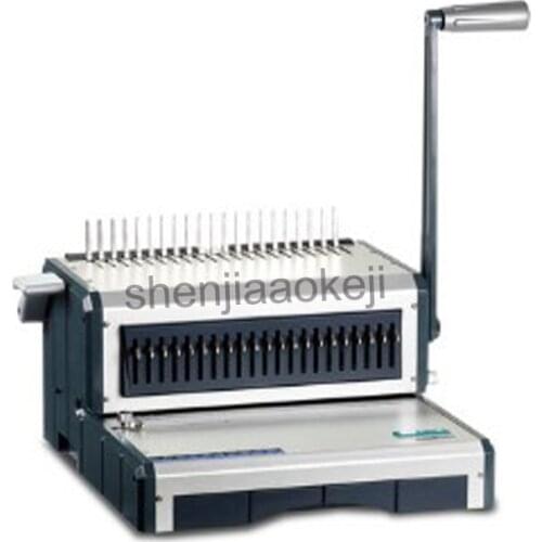 A4 Paper Binding Machine Puncher Binder 21 Holes Binding Machine 25 Sheets Punching 500 Sheets Binding Office Home Tools