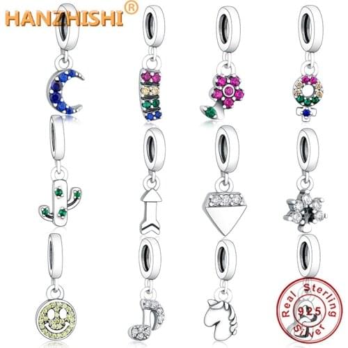 Me Series Pendant 925 Sterling Silver Charm Beads fit Original Fine Charms Bracelet DIY Jewelry Making For Women Dangle Gift
