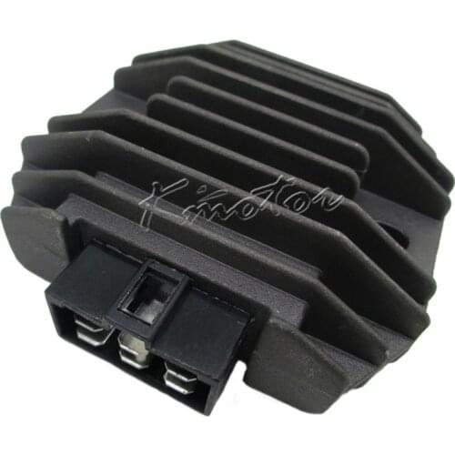 12v Black Motorcycle Voltage Regulator Rectifier for Kawasaki ZXR400 L ZR750 Zephyr ZZR600 VN1500 ZXR400 H1/H2 ZZR600 ZX600D