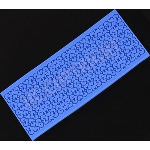 European Style Relief Lace Silicone Mold Mould Sugar Craft Fondant Chocolate Mold Cake Decorating Baking Tools