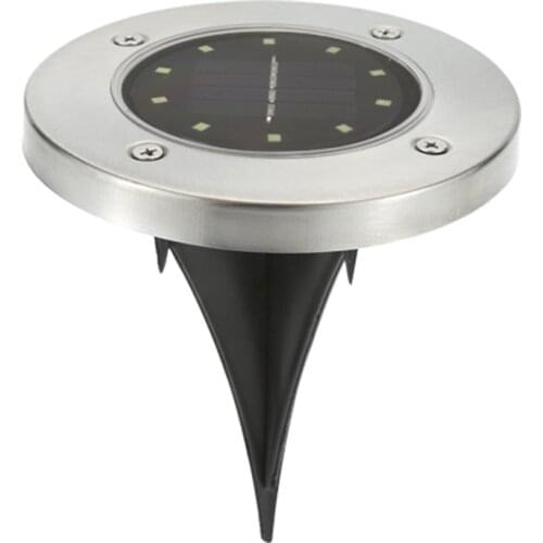 Solar Outdoor Light Solar Underground Light 8led Lawn Lamp Courtyard Garden Rainproof Villa Floor Lamp Solar Garden Light