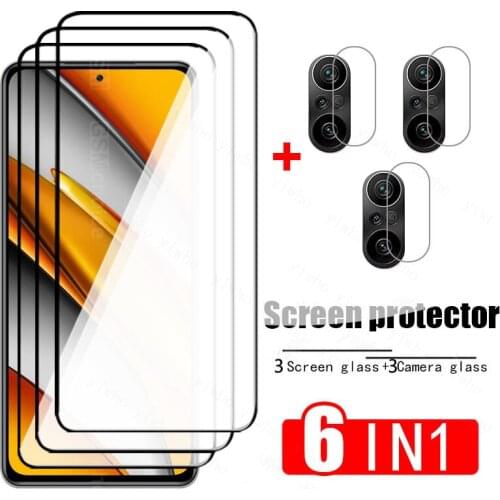 Camera Protective Glass For Xiaomi Poco F3 Safety Glass Screen Protector For xiaomi Xiamoi Xiomi poco f3 pocof3 Film Glas