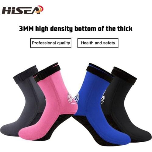 2021 3mm Neoprene socks Diving Wetsuit hose Flexible Thermal Snorkeling Scuba Spearfishing Diving socks Men Women