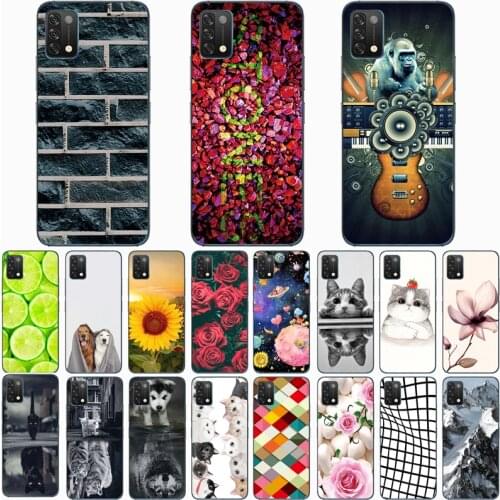 For UMIDIGE A11 Case Wolf Silicon TPU Fundas for Umidigi A11 Cat Animal Shell Bag Housing Phone Cases