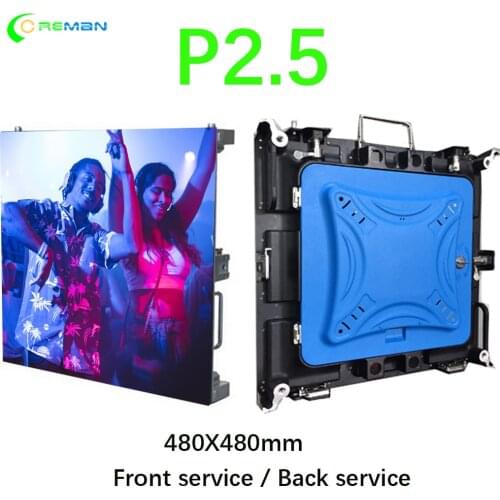Indoor led wall panel P2 4K 8K stage business backdrop video processor full color display TV led panel video wall