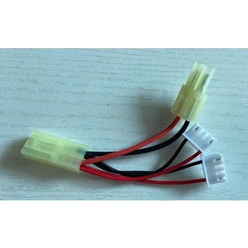 Parrot AR.Drone Vision 1 2 Customized battery Connector Plug adapter Small TAMIYA and sh2.54 3p 2p