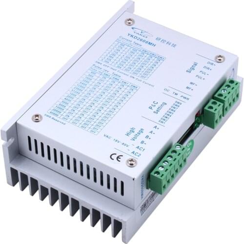 YAKO two-phase stepper motor driver YKD2608MH match with 57 86 serial stepper motor use cnc router machine