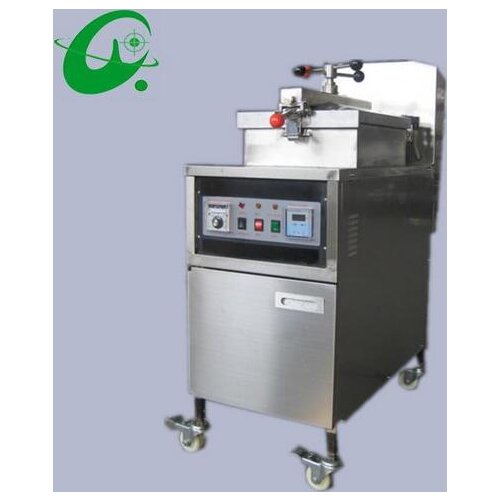 25L Manual control Electric pressure fryer(With oll pump) deep fried chicken machine stainless steel air pressure fryer