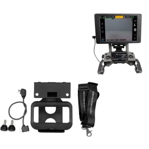 CrystalSky Monitor Bracket Remote control mounts Cable/Shoulder Strap Lanyard for dji mavic pro / air / mavic 2 pro zoom / spark