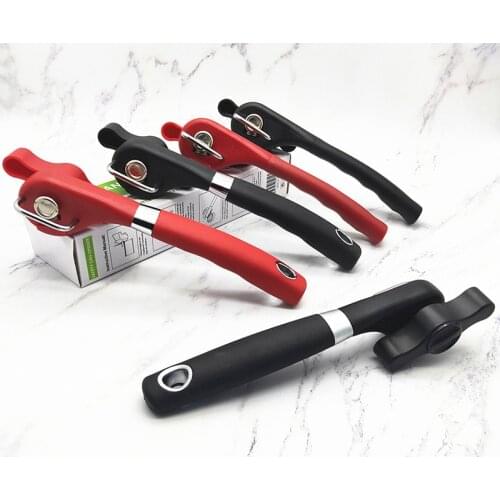 2021 Best Cans Opener Kitchen Tools Professional handheld Manual Stainless Steel Can Opener Side Cut Manual Jar opener