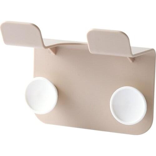 Wall-mounted hair dryer rack rack plastic bathroom storage rack hair dryer rack storage bag bathroom supplies accessories