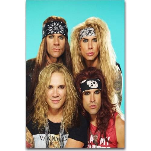 New Steel Panther Rock Music Band Star-Silk Art Poster Wall Sicker Decoration Gift