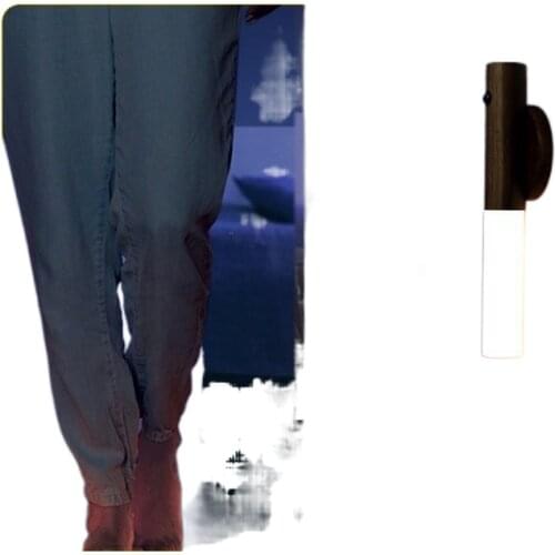 Terrific intelligent human sensing night light table closet wall charging led night light from the hallway stairs aisle