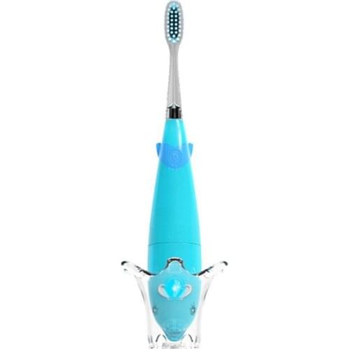 Seago 22000 strokes/minute Children Sonic Electric Toothbrush Timer With Music LED Cartoon Best Buy Gift For Kids Toothbrush