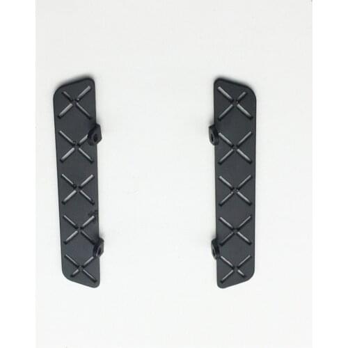 1 pair Metal Anti-Real Pedals Footboard for 1/16 WPL C14 C24 RC Military Truck Car Accessories Parts