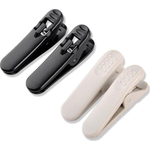 2 Pairs Black Earphones Cable Cord Wire Clip Clamp Holder Management Clip for JBL T205 T110BT Wireless Headset Earphone