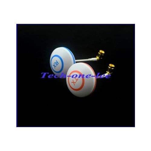 2 pcs/ lot 5.8Ghz Circular Polarized 5.8G Mushroom Antenna For FPV TX RX RP-SMA Right angle Free Shipping