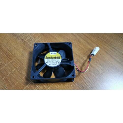 9WP0812P4G08 For Sanyo 8025 80mm 80X25mm Cooling Fan IP68 Waterproof Fan